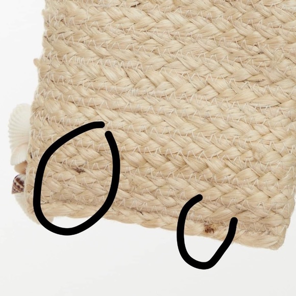 Summer natural rope and seashells clutch - Picture 8 of 8